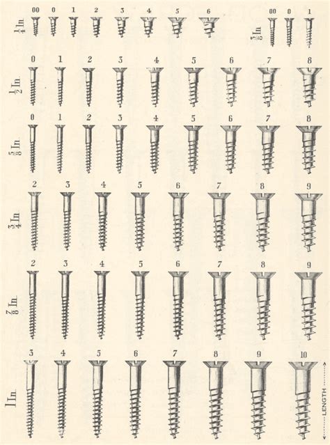 6 gauge screw dimensions.